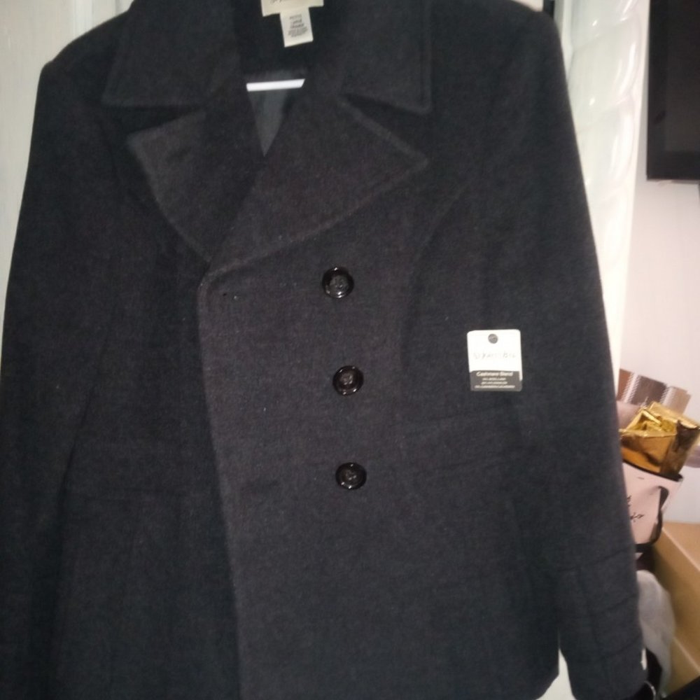 Kashmir blend jacket.
